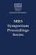 Frontiers in materials education : symposium held December 2-4, 1985, Boston, Massachusetts, USA /