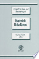 Computerization and networking of materials data bases /
