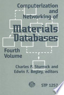 Computerization and networking of materials databases.