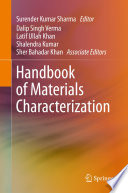 Handbook of Materials Characterization /