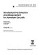 Nondestructive detection and measurement for homeland security : 4-5 March 2003, San Diego, California, USA /