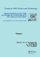 Trends in NDE science and technology : proceedings of the 14th World Conference on NDT (14th WCNDT) : December 8-13, 1996, New Delhi, India /