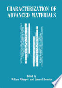 Characterization of advanced materials /