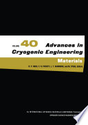 Cryogenic materials /