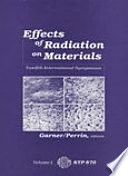 Effects of radiation on materials : twelfth international symposium : a symposium /