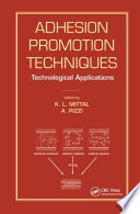Adhesion promotion techniques : technological applications /