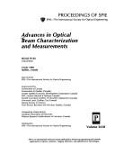 Advances in optical beam characterization and measurements : 14 July 1998, Québec, Canada /