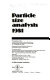 Particle size analysis : proceedings of the Fourth Particle Size Analysis Conference, Loughborough University of Technology, 21-24 September 1981, organised by the Analytical Division of The Royal Society of Chemistry /