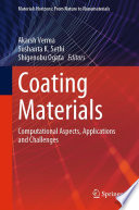 Coating Materials : Computational Aspects, Applications and Challenges /