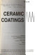 Ceramic coatings : presented at the 1993 ASME Winter Annual Meeting, New Orleans, Louisiana, November 28-December 3, 1993 /