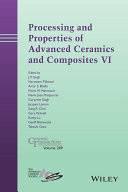 Processing and properties of advanced ceramics and composites.