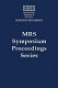 Continuous nanophase and nanostructured materials : symposium held December 1-5, 2003, Boston, Massachusetts, U.S.A. /