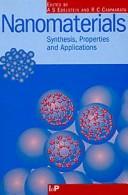 Nanomaterials : synthesis, properties, and applications /