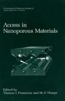 Access in nanoporous materials /