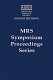 Thin films : stresses and mechanical properties VI : symposium held April 8-12, 1996, San Francisco, California, U.S.A. /