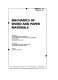 Mechanics of wood and paper materials : presented at the Winter Annual Meeting of the American Society of Mechanical Engineers, Dallas, Texas, November 25-30, 1990 /