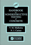 CRC handbook on nondestructive testing of concrete /