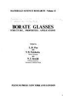 Borate glasses : structure, properties, applications /