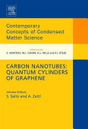 Carbon nanotubes : quantum cylinders of graphene /