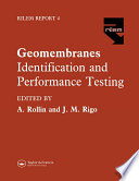 Geomembranes - Identification and Performance Testing /