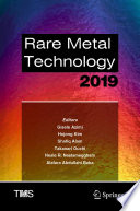 Rare Metal Technology 2019 /