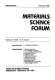 Electrochemical methods in corrosion research : proceedings of an international symposium held in Toulouse, France, in July 1985 /
