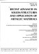 Recent advances in solids/structures and Application of metallic materials : presented at the 1996 ASME International Mechanical Engineering Congress and Exposition, November 17-22, 1996, Atlanta, Georgia /