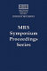 Advanced intermetallic-based alloys for extreme environment and energy applications : Symposium held December 1-4, 2008, Boston, Massachusetts, U.S.A. /