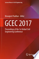 GCEC 2017 : Proceedings of the 1st Global Civil Engineering Conference /