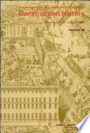 Proceedings of the First International Congress on Construction History, Madrid 20th-24th, January 2003 /