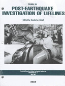 Guide to post-earthquake investigation of lifelines /