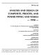 Analysis and design of composite, process, and power piping and vessels, 1998 : presented at the 1998 ASME/JSME Joint Pressure Vessels and Piping Conference, San Diego, California, July 26-30, 1998 /
