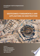 Geotechnics Fundamentals and Applications in Construction : New Materials, Structures, Technologies and Calculations.