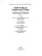 Field testing in engineering geology : proceedings of the 24th Annual Conference of the Engineering Group of the Geological Society, Sunderland Polytechnic, 4-8 September 1988 /