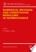 Numerical methods and constitutive modelling in geomechanics /
