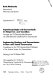 Ingenieurgeologie und Geomechanik im Talsperren- und Tunnelbau : Vortrage des 29. Geomechanik-Kolloquiums der Osterreichischen Gesellschaft fur Geomechanik = Engineering geology and geomechanics in dam and tunnel construction : contributions to the 29th geomechanical colloquium of the Austrian Society for Geomechanics : Salzburg, 9. und 10. Oktober 1980 /