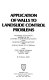 Application of walls to landslide control problems : proceedings of two sessions /