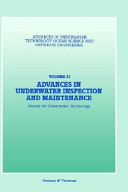 Advances in underwater inspection and maintenance : proceedings of an international conference (Advances in Underwater Inspection and Maintenance) /