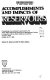 Accomplishments and impacts of reservoirs : proceedings of a symposium sponsored by the ASCE Water Resources Planning and Management Division in conjunction with the ASCE National Convention, Houston, Texas, October 20-21, 1983 /