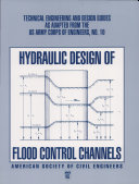 Hydraulic design of flood control channels.