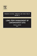 Long-term management of contaminated sites /