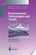 Environmental technologies and trends : international and policy perspectives /