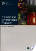 Introductory guide to planning and environmental protection /