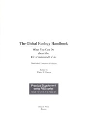 The Global ecology handbook : what you can do about the environmental crisis /