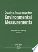 Quality assurance for environmental measurements : a symposium /