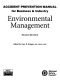 Accident prevention manual for business & industry : environmental management /