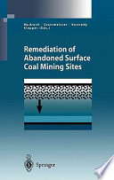 Remediation of abandoned surface coal mining sites /