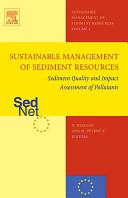 Sustainable management of sediment resources.