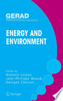 Energy and environment /