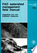 Watershed management field manual.